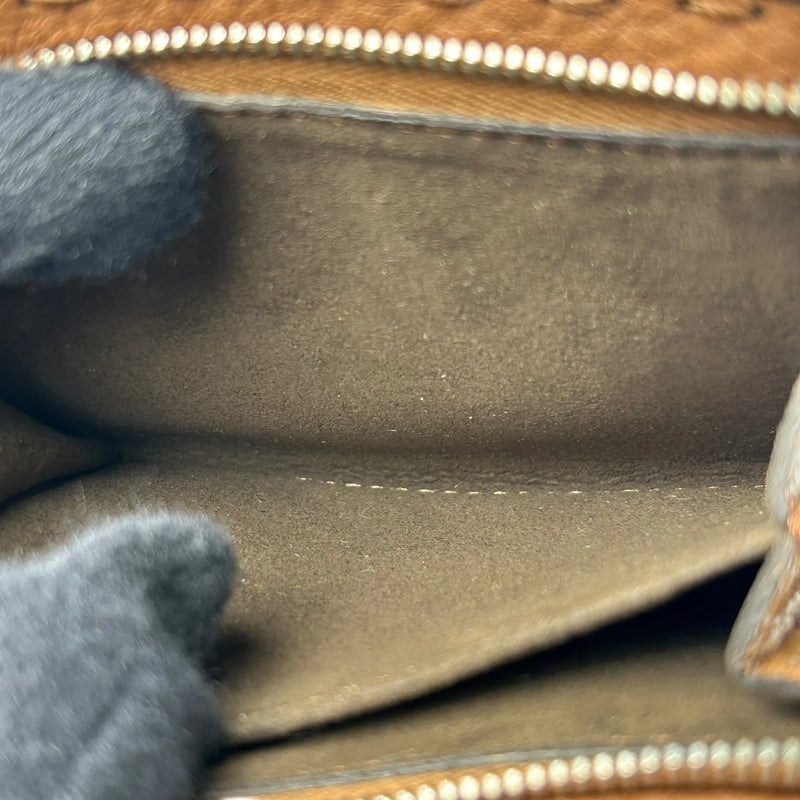 FENDI Selleria Compact Bifold Wallet - Brown 