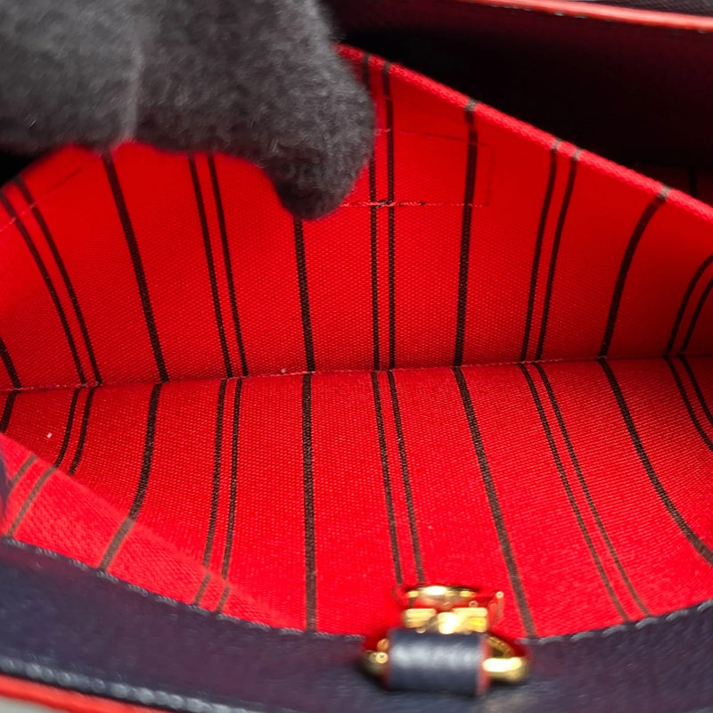 Louis Vuitton Monogram Empreinte Montaigne BB Handbag - Navy 