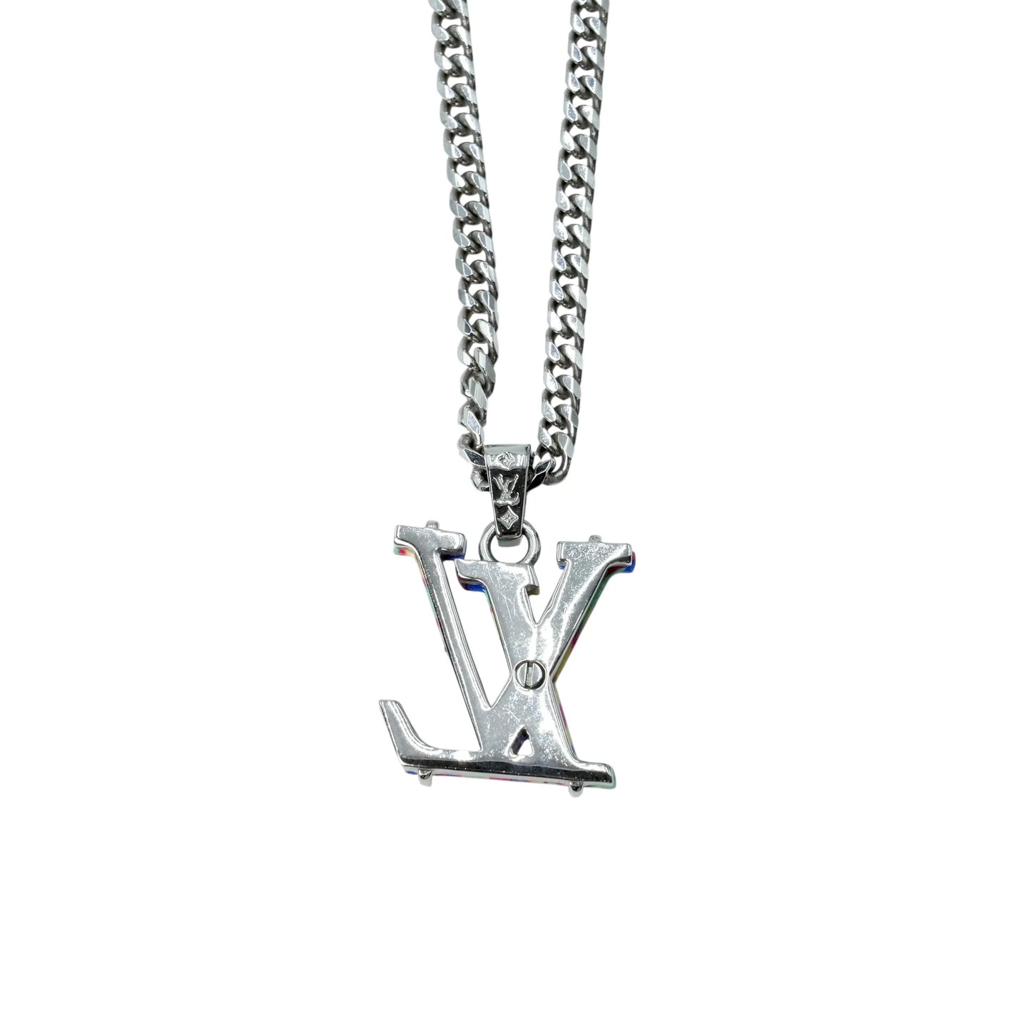 Louis Vuitton Iconic Enamel Necklace - Multicolor - Metal 