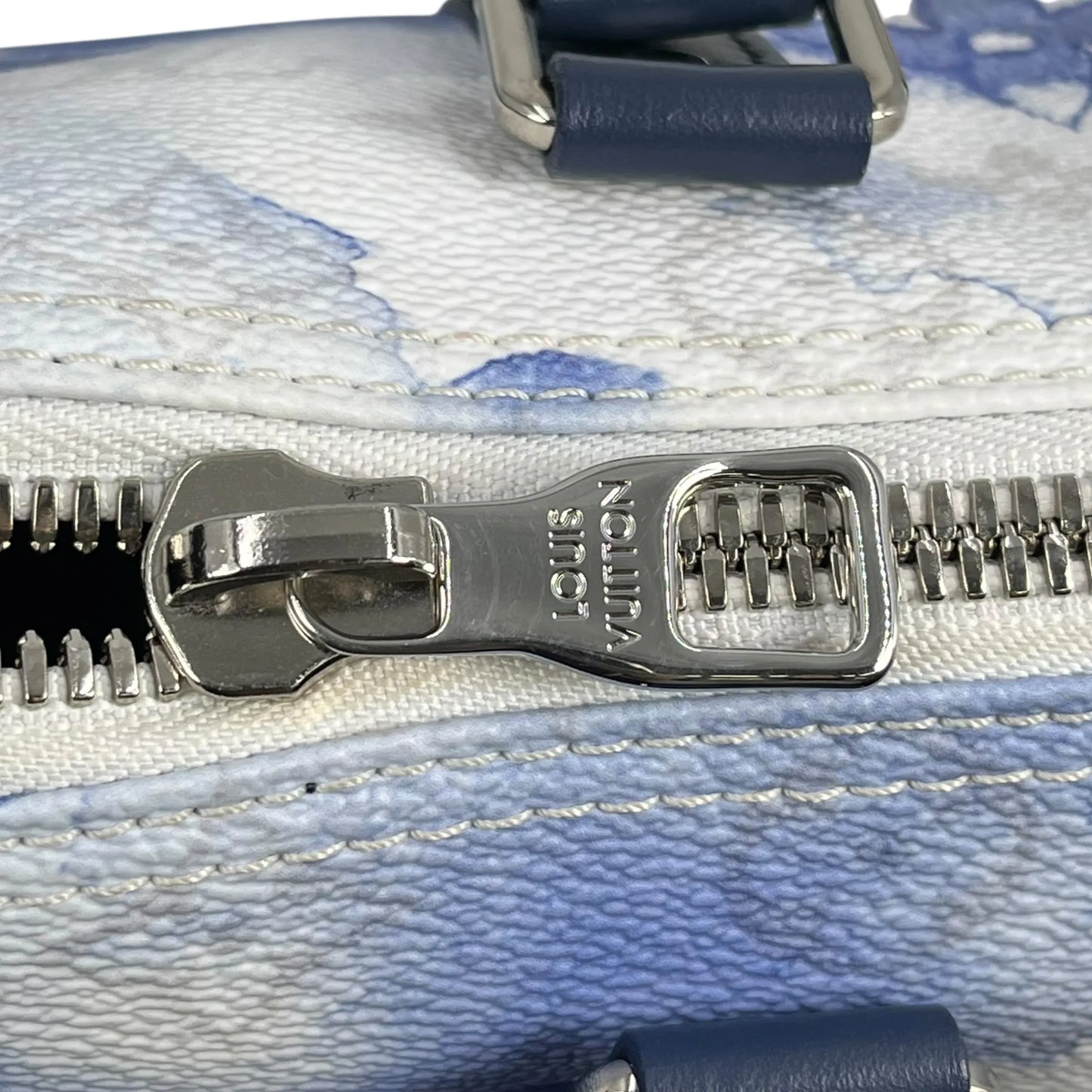 Louis Vuitton Monogram Watercolor Keepall XS Shoulder Bag/Mini Bag - White/Blue 