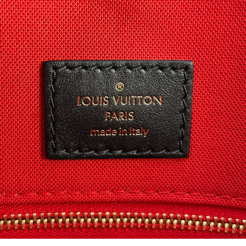 Louis Vuitton モノグラム キャンバス リバース ジャイアント オンザゴーMM ハンドバッグ ショルダーバッグ - ブラウン - 34948