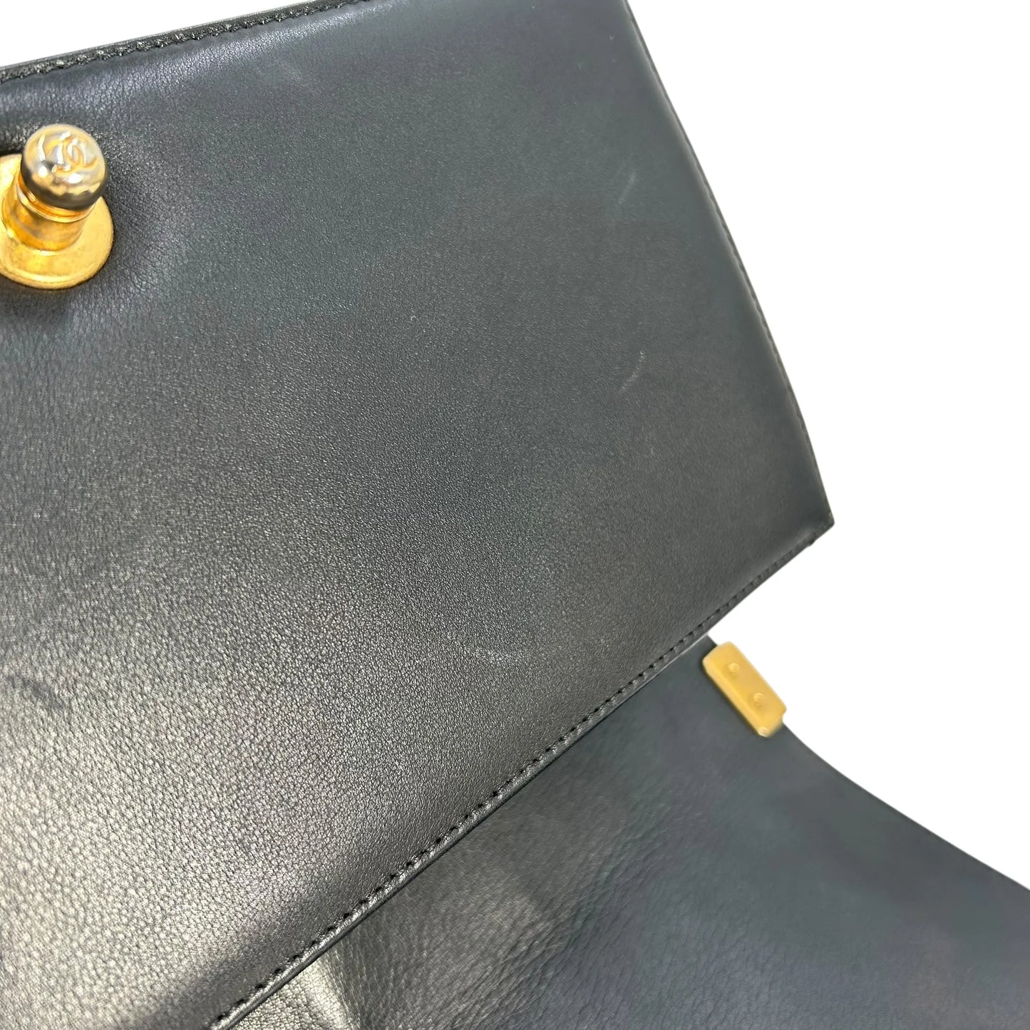 HOLD🔷CHANEL Boy Chanel Hand Bag Shoulder Bag - Black 