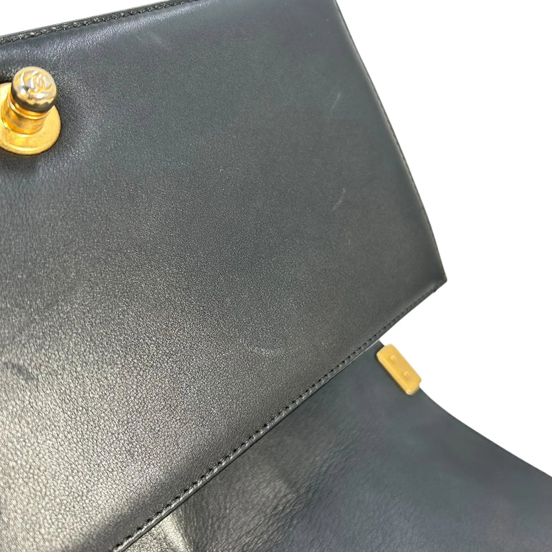 HOLD🔷CHANEL Boy Chanel Hand Bag Shoulder Bag - Black 