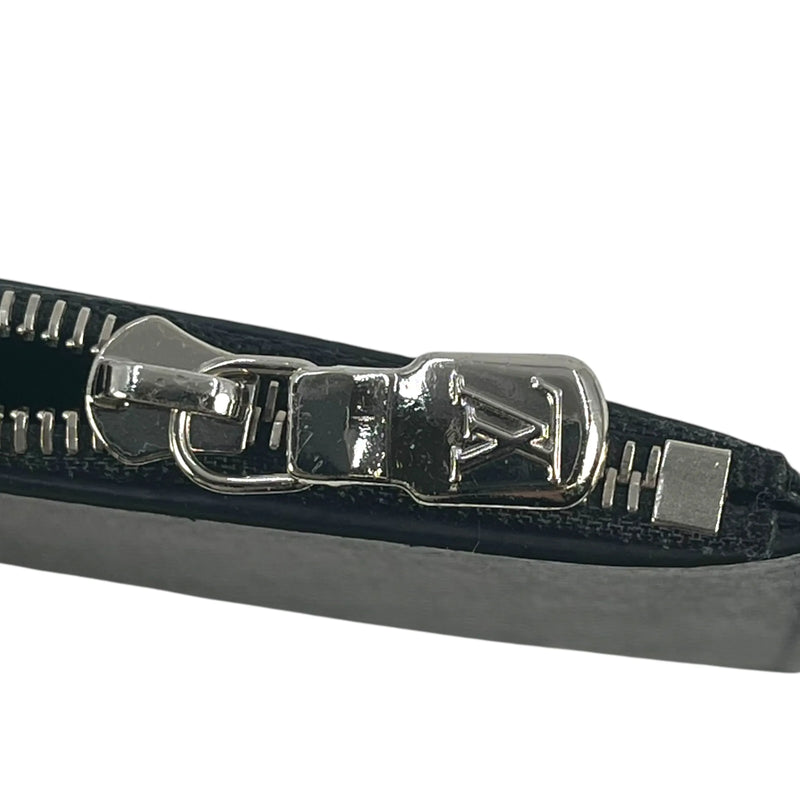 LOUIS VUITTON タイガ レザー カードケース コインケース - ブラック