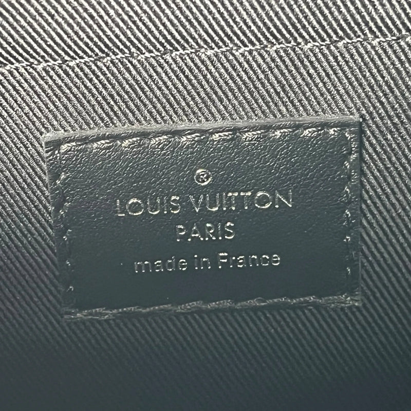 LOUIS VUITTON ミニ ソフト トランク モノグラム エクリプス ショルダーバッグ - ブラック