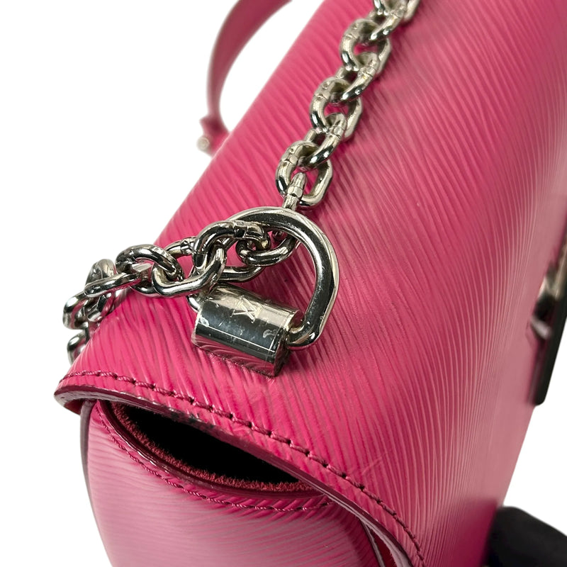 LOUIS VUITTON Twist MM Epi Leather Shoulder Bag - Pink 