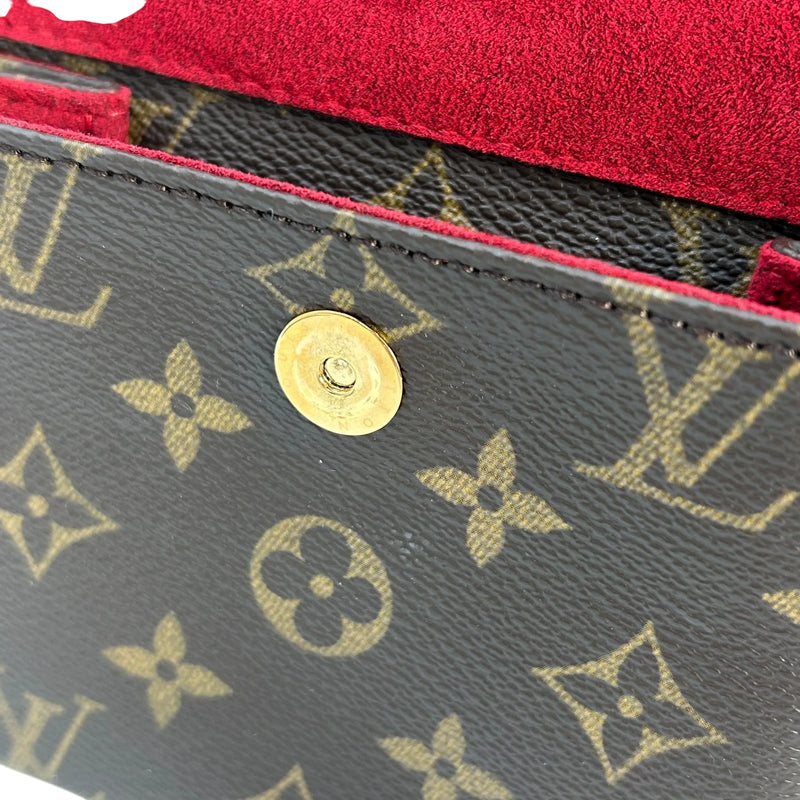 LOUIS VUITTON Viva Cite PM Monogram Canvas Shoulder Bag - Dark Brown 