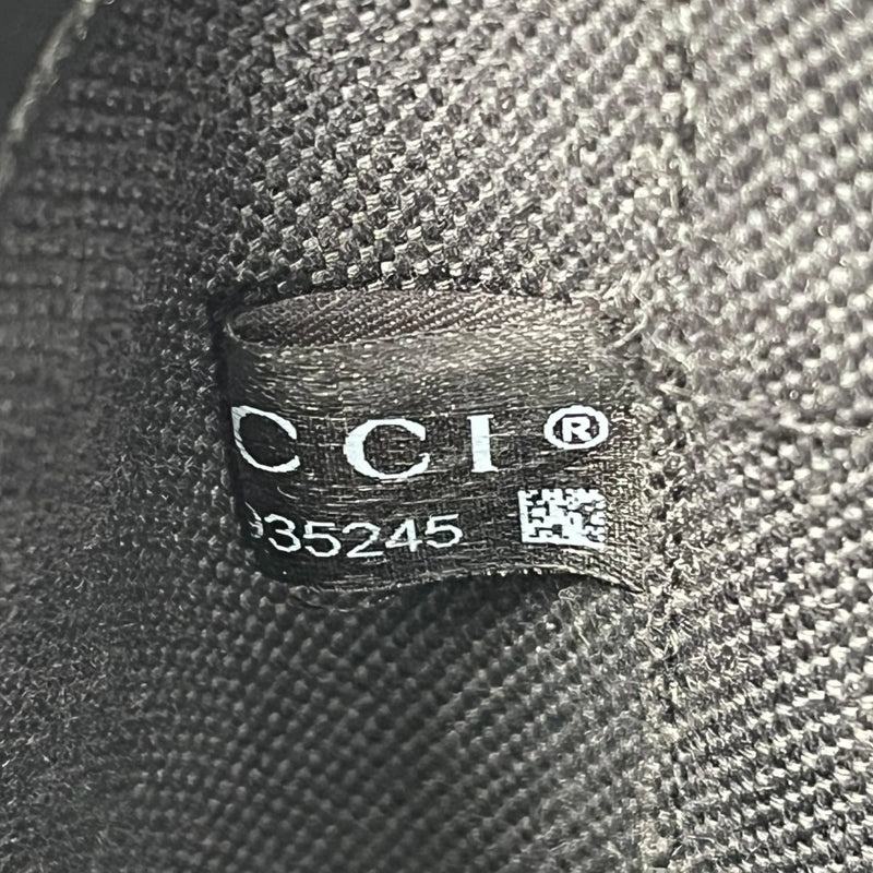 GUCCI GGスプリーム ミニハンドバッグ ショルダーバッグ - ブラック