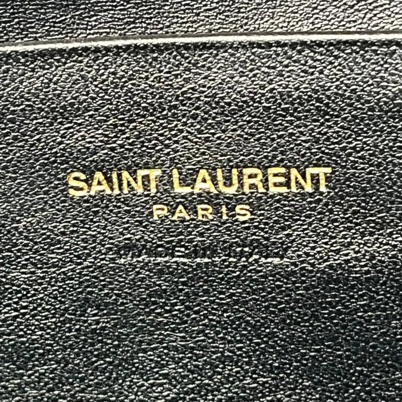 Saint Laurent Lou Mini Bag Calfskin Chain Shoulder Bag - Black 