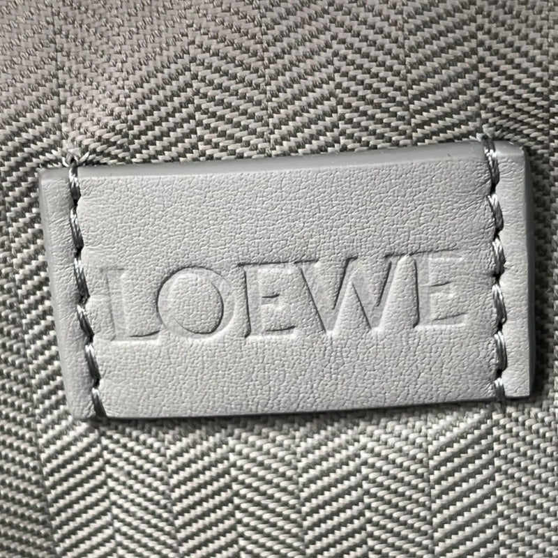 LOEWE Crossbody Camera Bag Mini Calfskin Shoulder Bag - Grey 