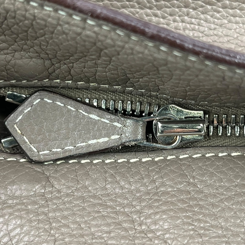 Hermès Good News PM Taurillon Clemence Leather Shoulder Bag with L Stamp (2008) - Beige 