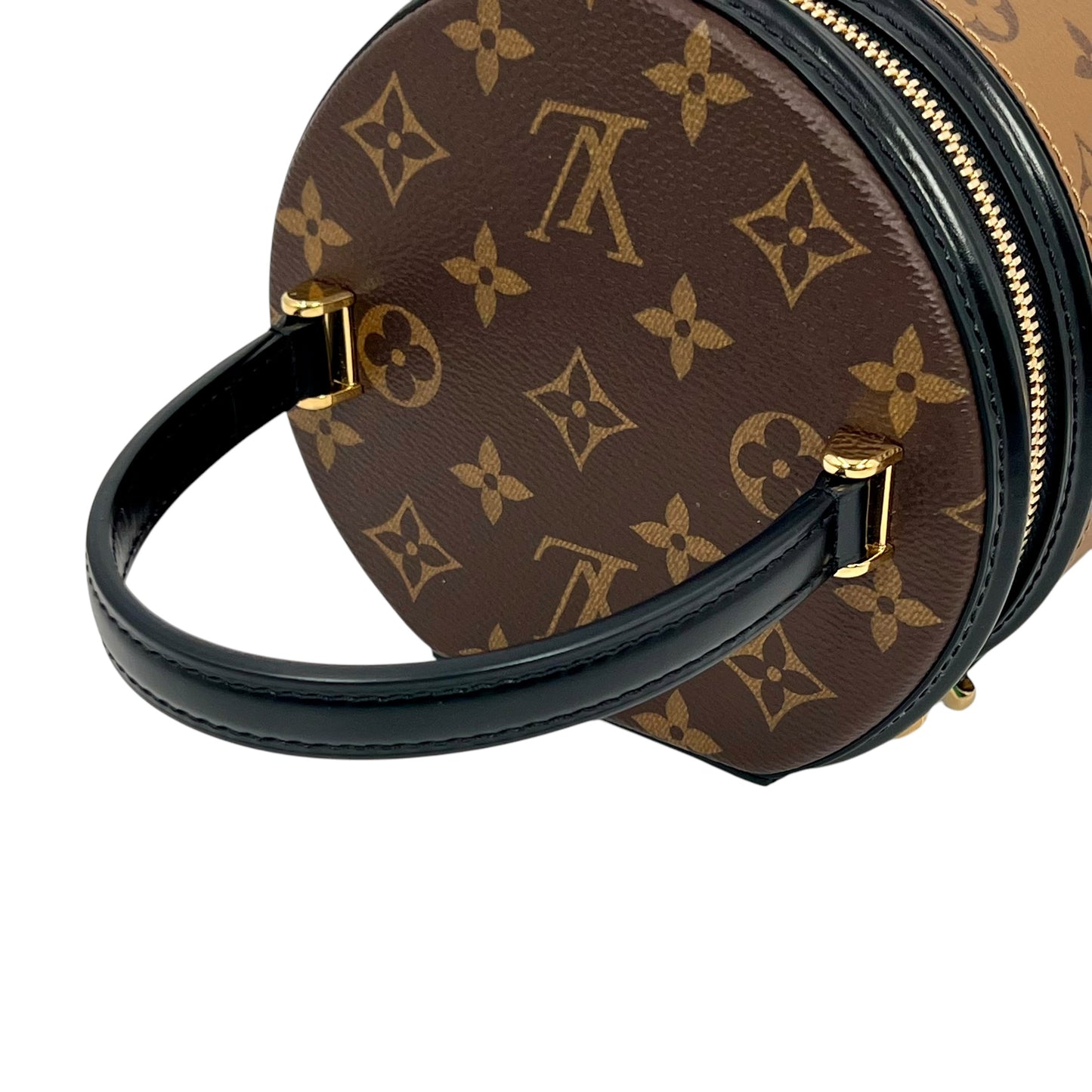 Louis Vuitton モノグラム キャンバス リバース カンヌ ハンドバッグ - ブラウン