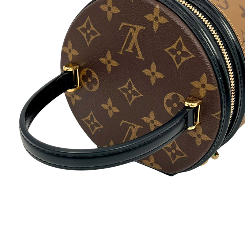 Louis Vuitton モノグラム キャンバス リバース カンヌ ハンドバッグ - ブラウン