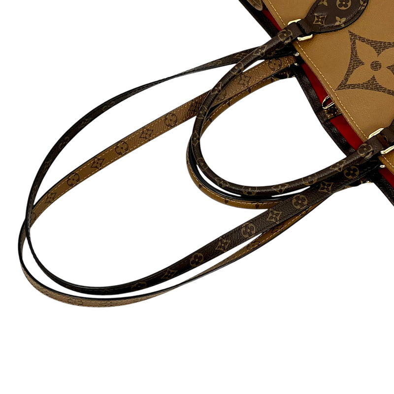 Louis Vuitton Monogram Canvas On-the-Go GM Tote Bag - Brown 