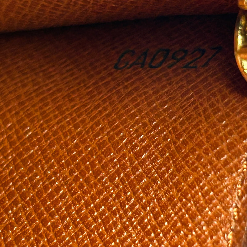 Louis Vuitton モノグラム キャンバス ポルトモネ クレディ 長財布 - ブラウン