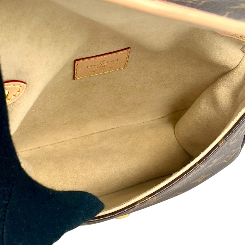 Louis Vuitton Monogram Canvas Saumur BB Handbag - Brown 