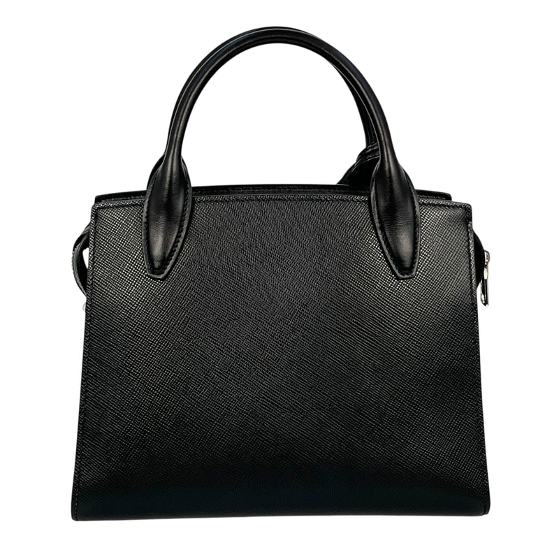 PRADA Saffiano Leather Handbag - Black 