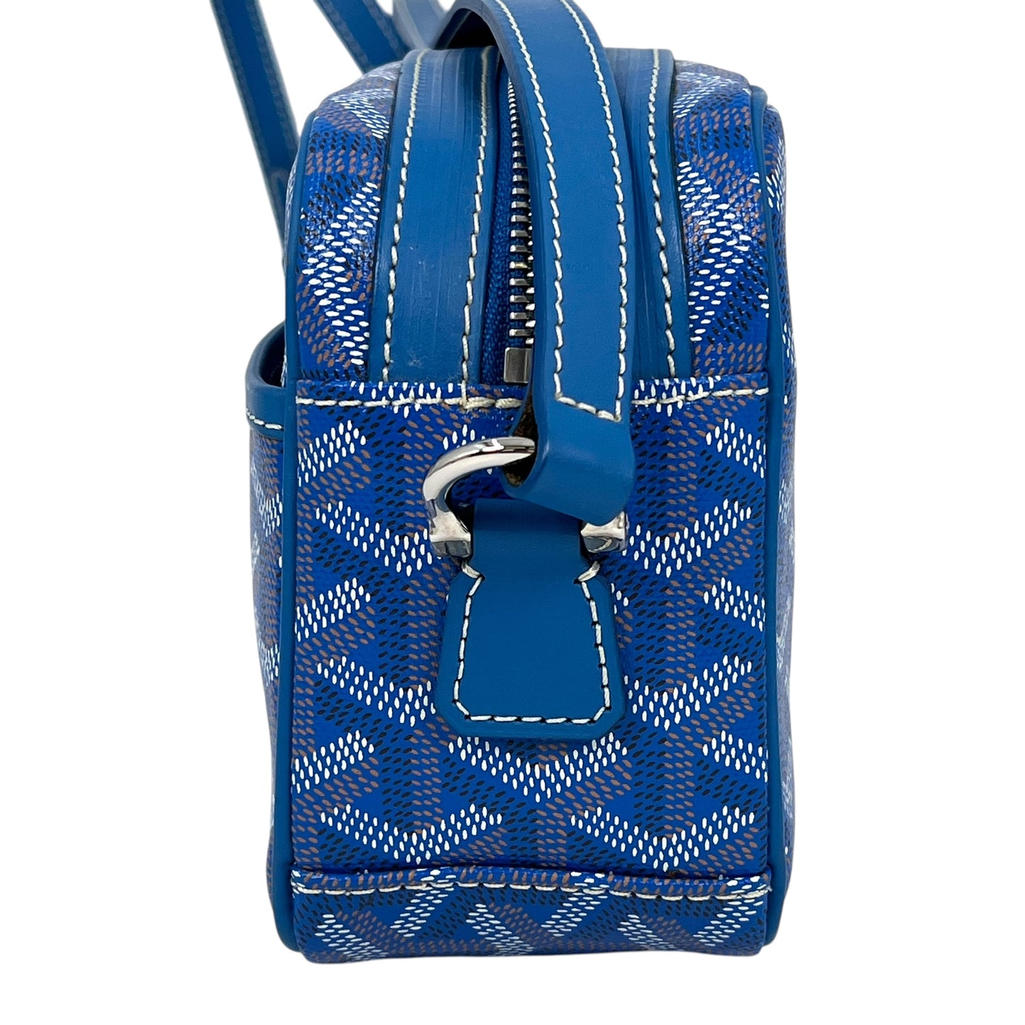 HOLD GOYARD Gap Vert PM Shoulder Bag - Blue 