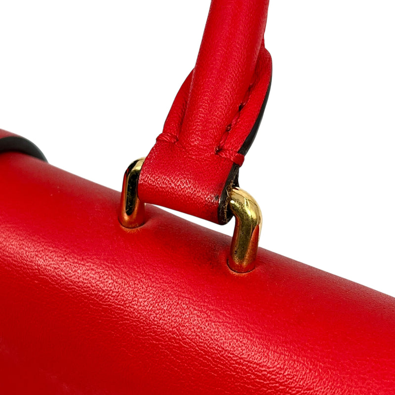 Louis Vuitton Lock BB Handbag Shoulder Bag - Red 