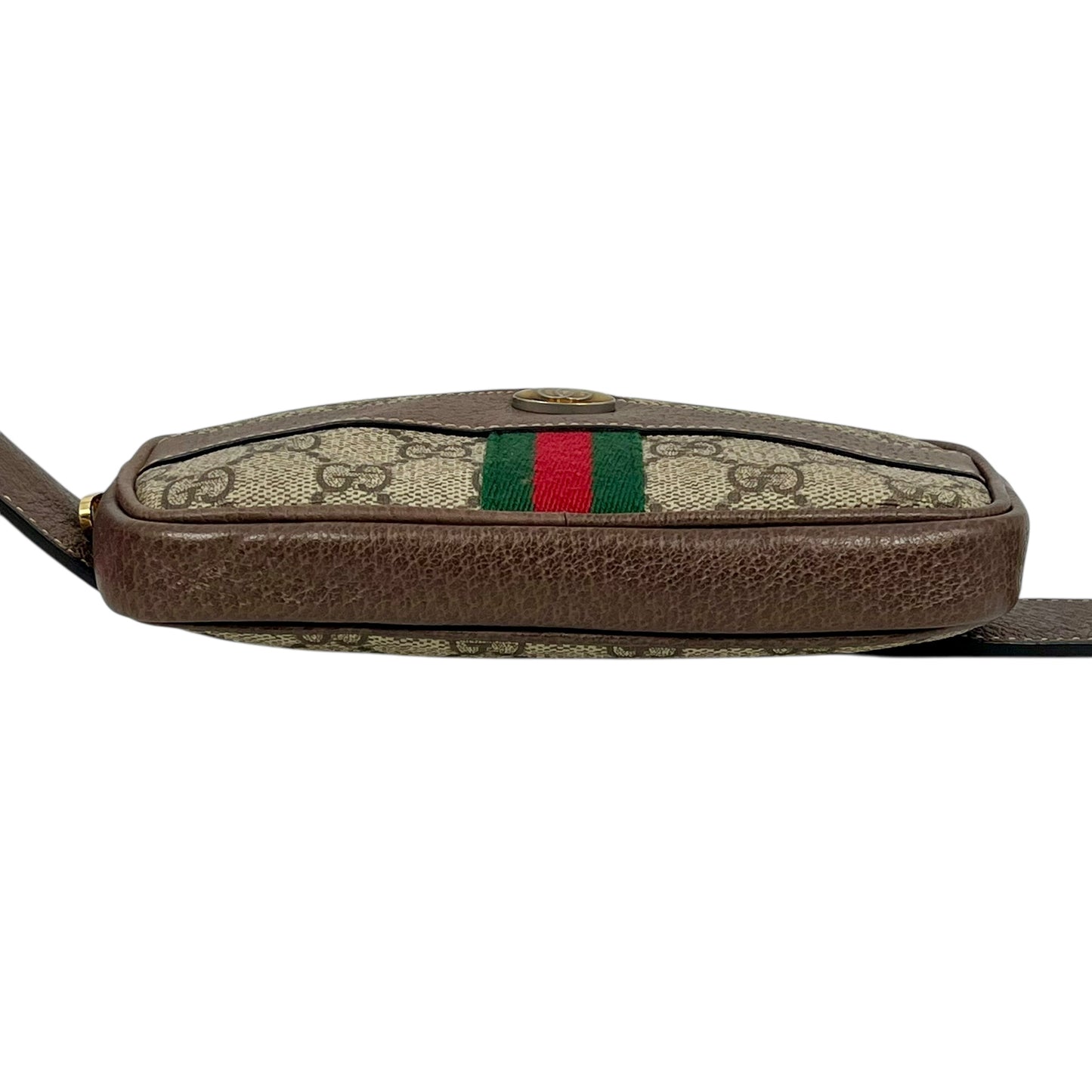 GUCCI GG Supreme Canvas Body Bag - Brown