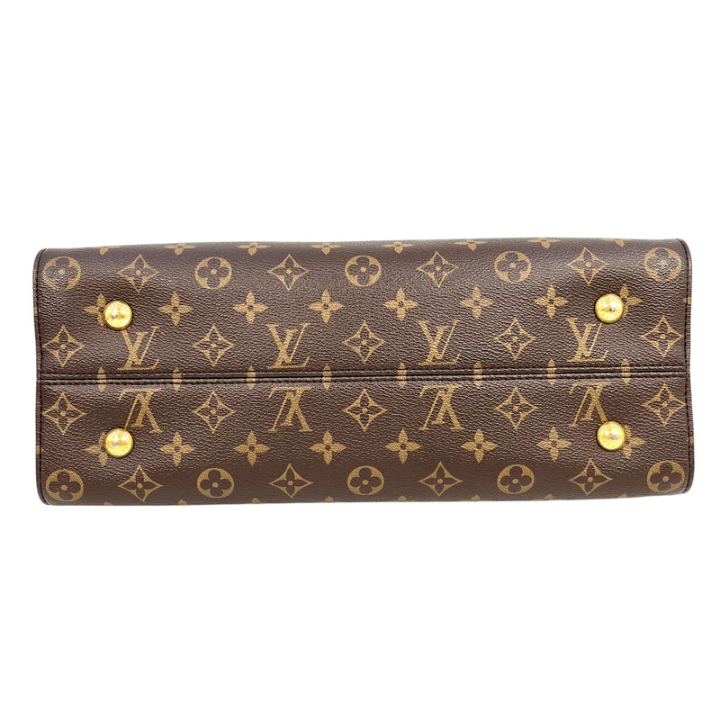 Louis Vuitton Monogram Canvas Tuileries Handbag - Brown 