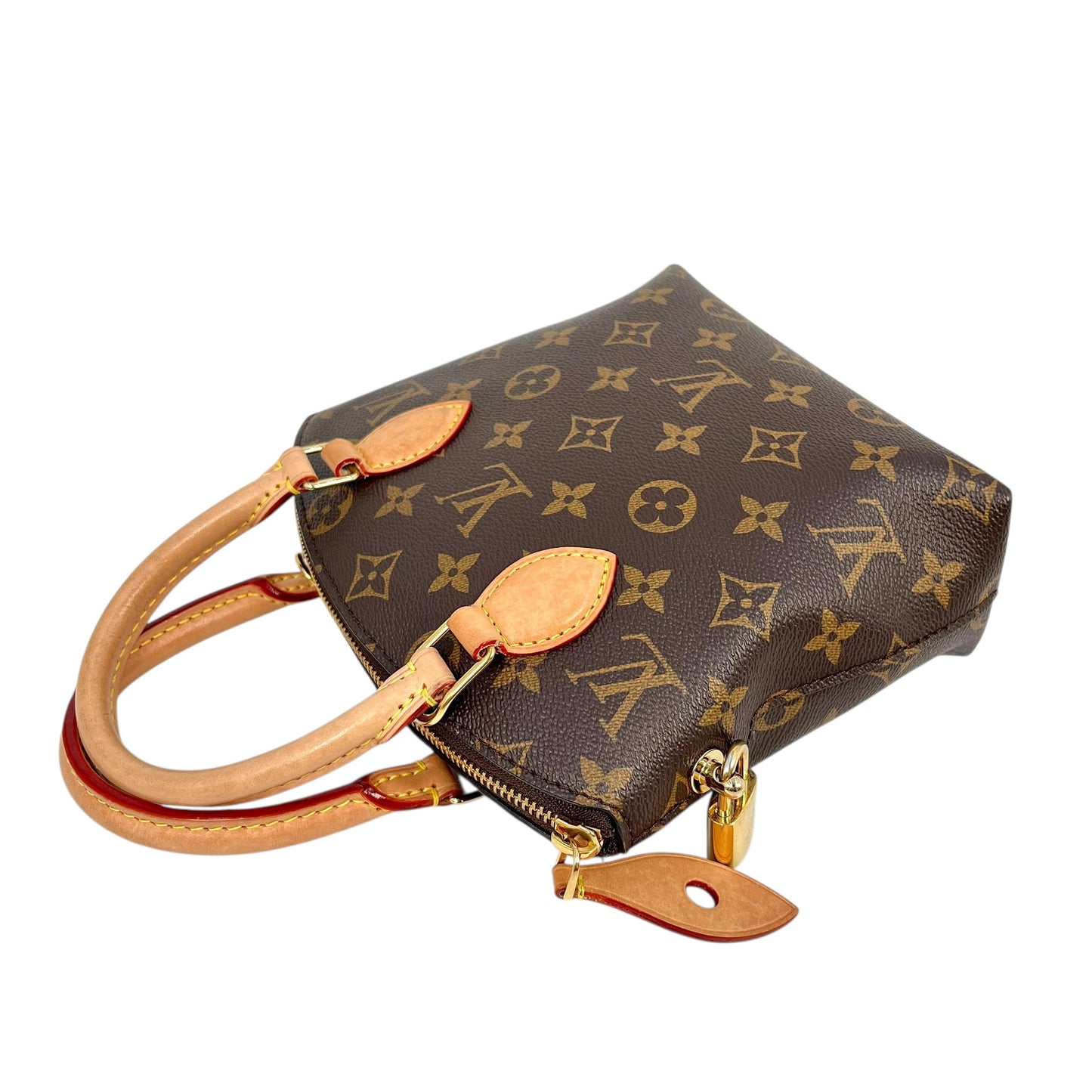 Louis Vuitton Monogram Canvas Lockit BB Handbag/Shoulder Bag - Brown 