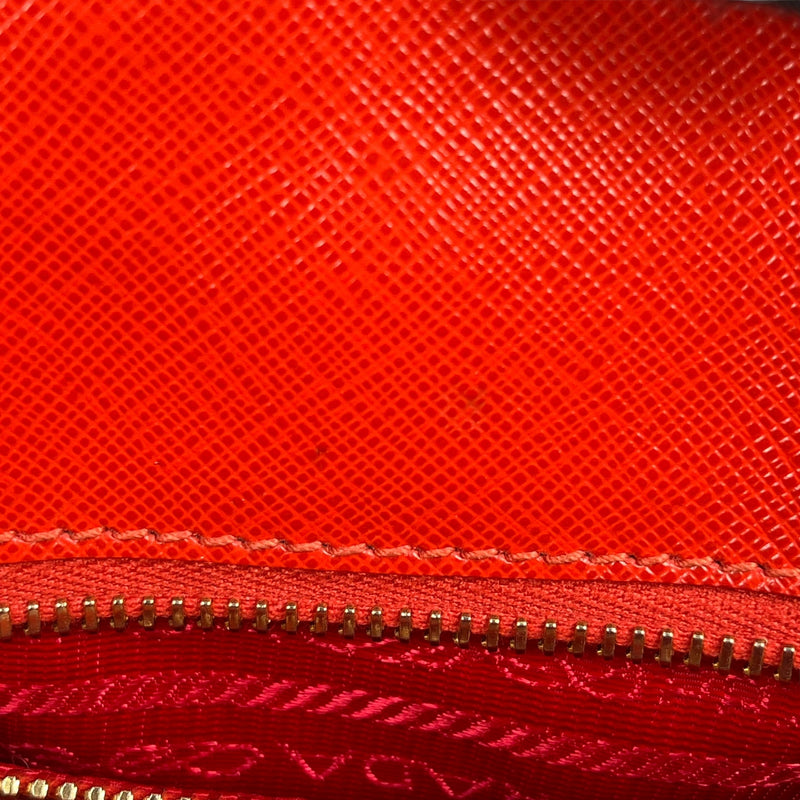 PRADA Galleria Saffiano Leather Handbag - Red 