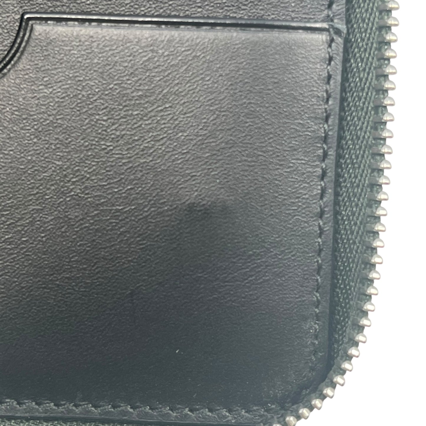 LOEWE Anagram Zippy Bi-fold Compact Wallet - Green 