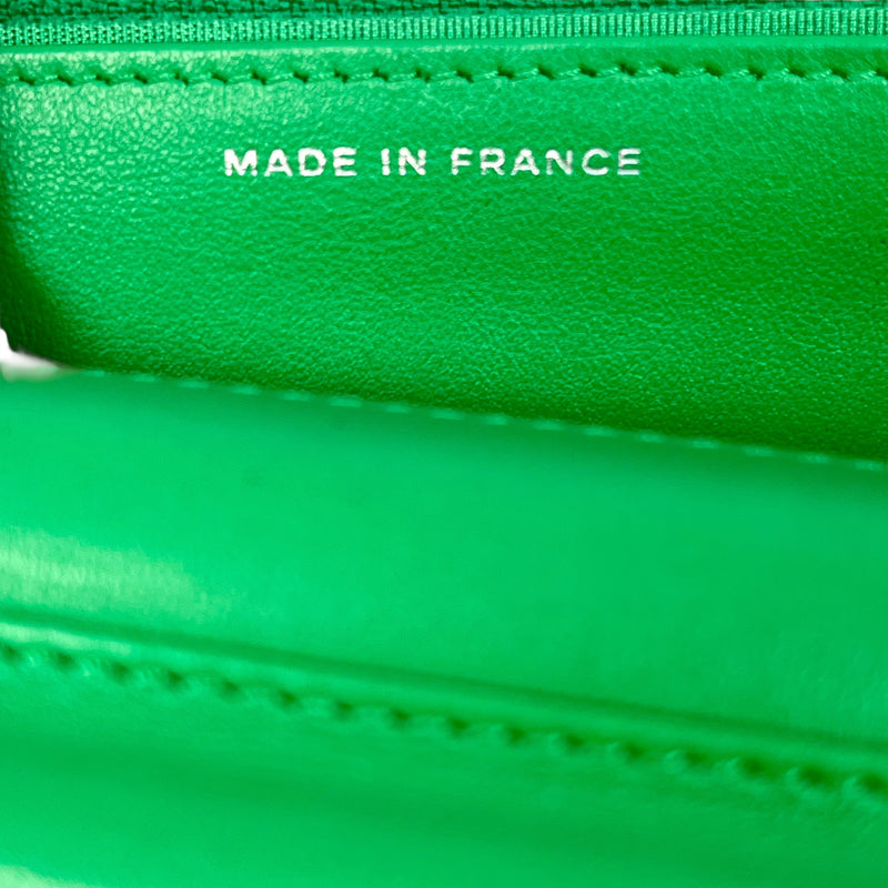 CHANEL Boy Chanel Caviar Leather Chain Wallet Shoulder Bag - Green 