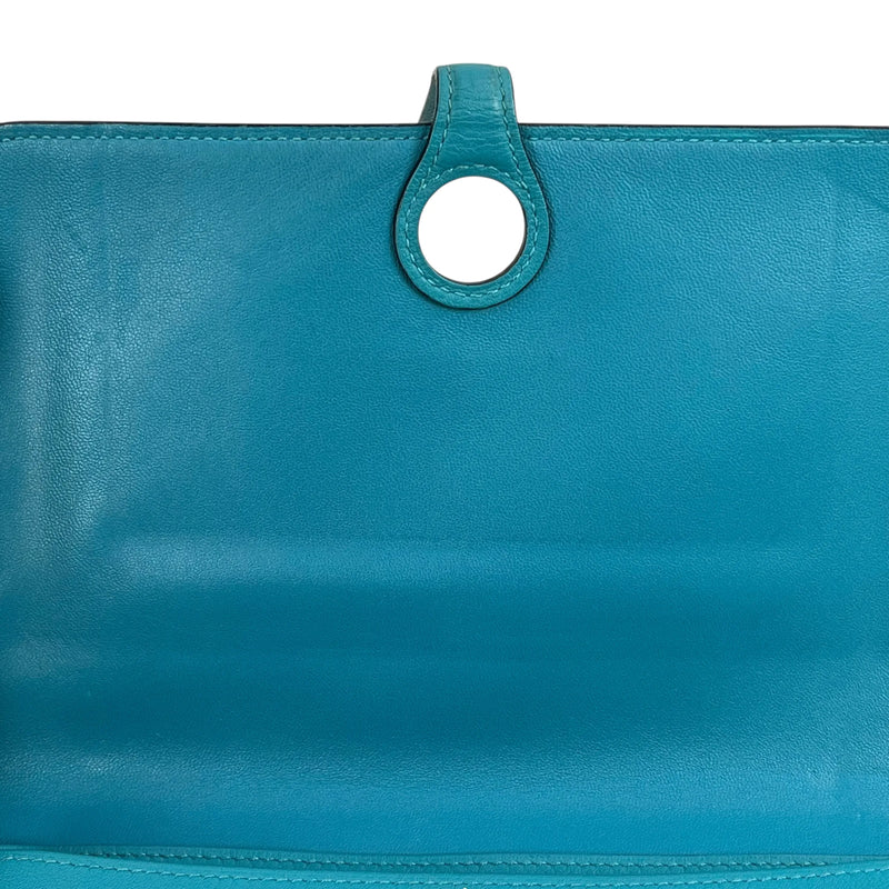 Hermes Dogon GM Bifold Long Wallet - Blue 