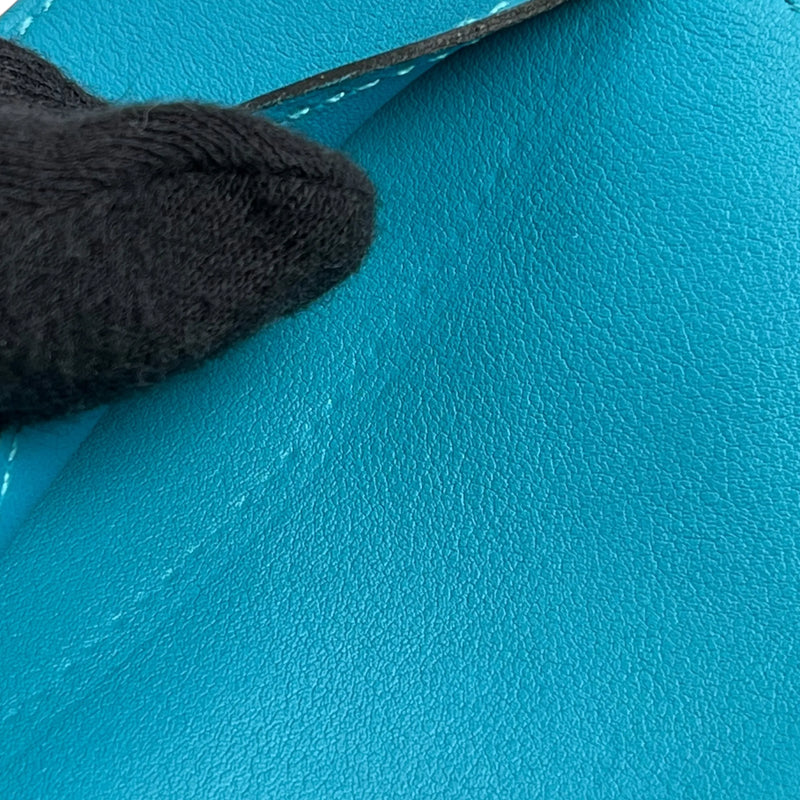 Hermes Dogon GM Bifold Long Wallet - Blue 