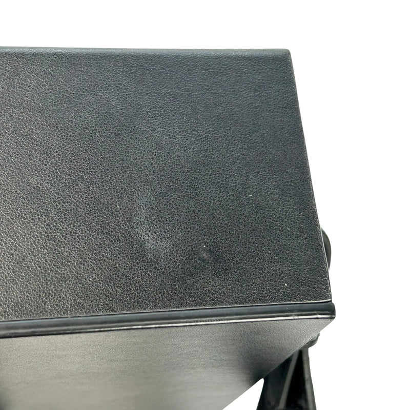 Fendi Roma Vertical Box Shoulder Bag - Black 