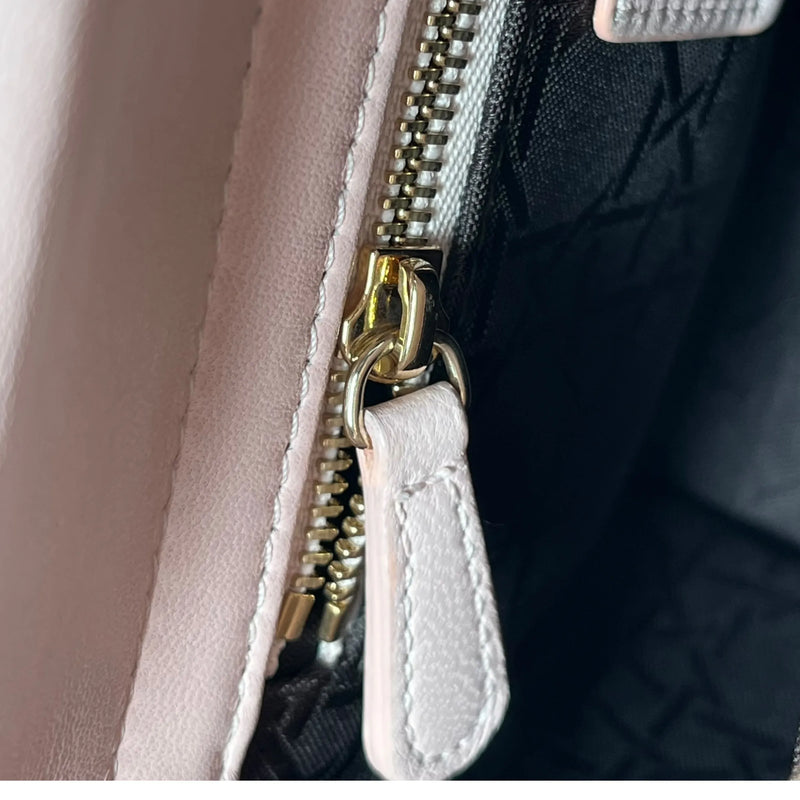 Dior Small Lady Dior My ABC Dior Leather Handbag - Pink 