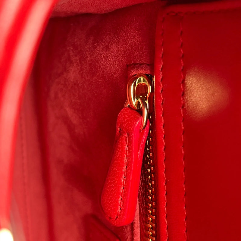Dior Lady Dior Small Handbag - Red 