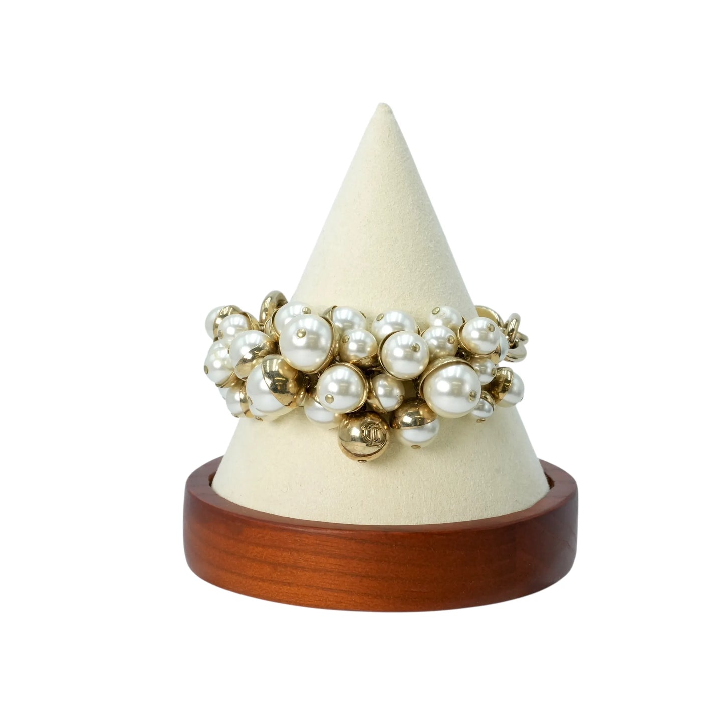 Dior パール チャーム ブレスレット - GP - 24253