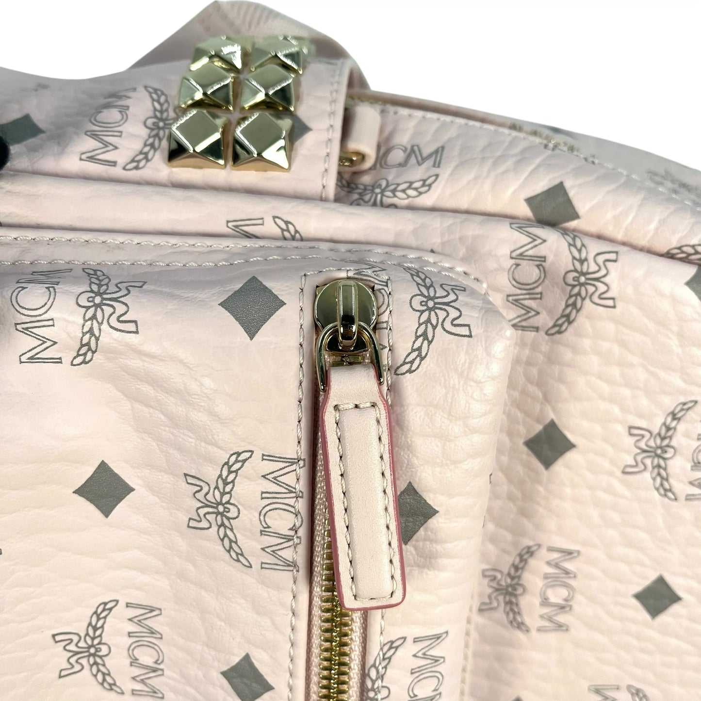 MCM Powder Pink Backpack - Pink 