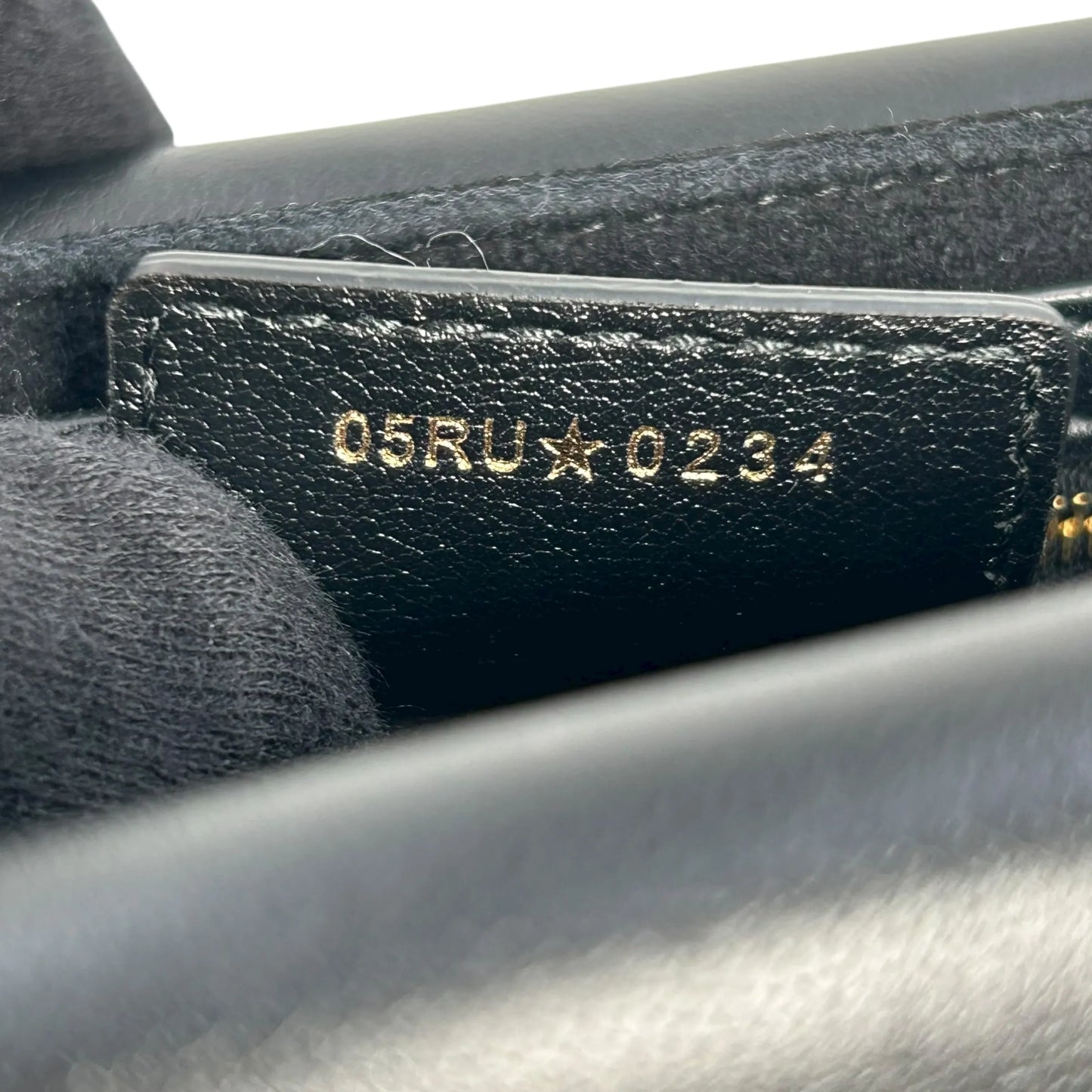 Christian Dior Jolie Top Handle Bag Calfskin Hand Bag Shoulder Bag - Black 