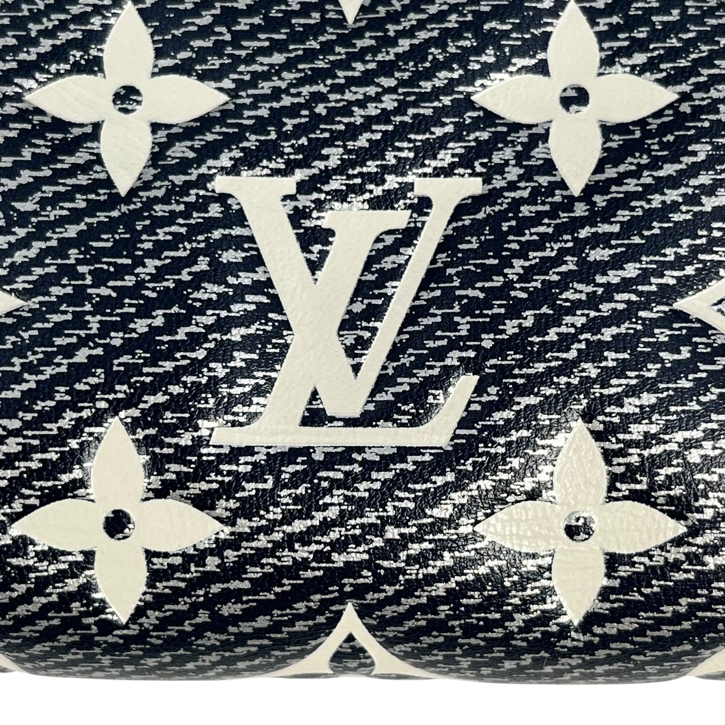 LOUIS VUITTON Portefeuille Lou Monogram Compact Wallet Bi-fold Wallet - Navy 