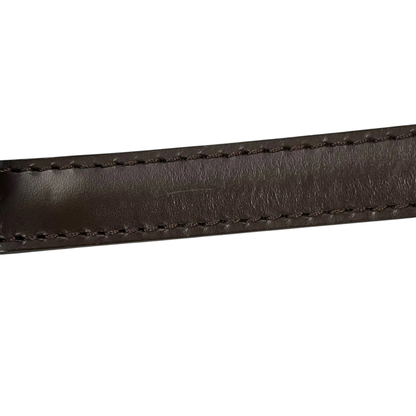 LOUIS VUITTON Leather Shoulder Strap - Dark Brown - 34941 