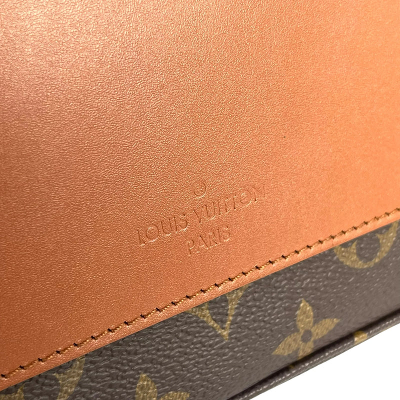 LOUIS VUITTON マルソー モノグラム キャンバス ショルダーバッグ - ブラウン