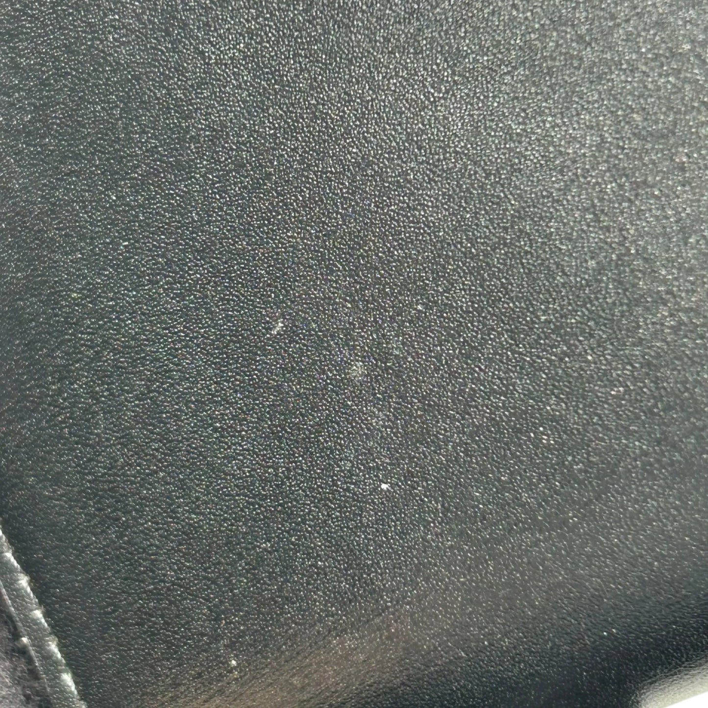 CELINE Triomphe Calfskin Compact Wallet - Black 