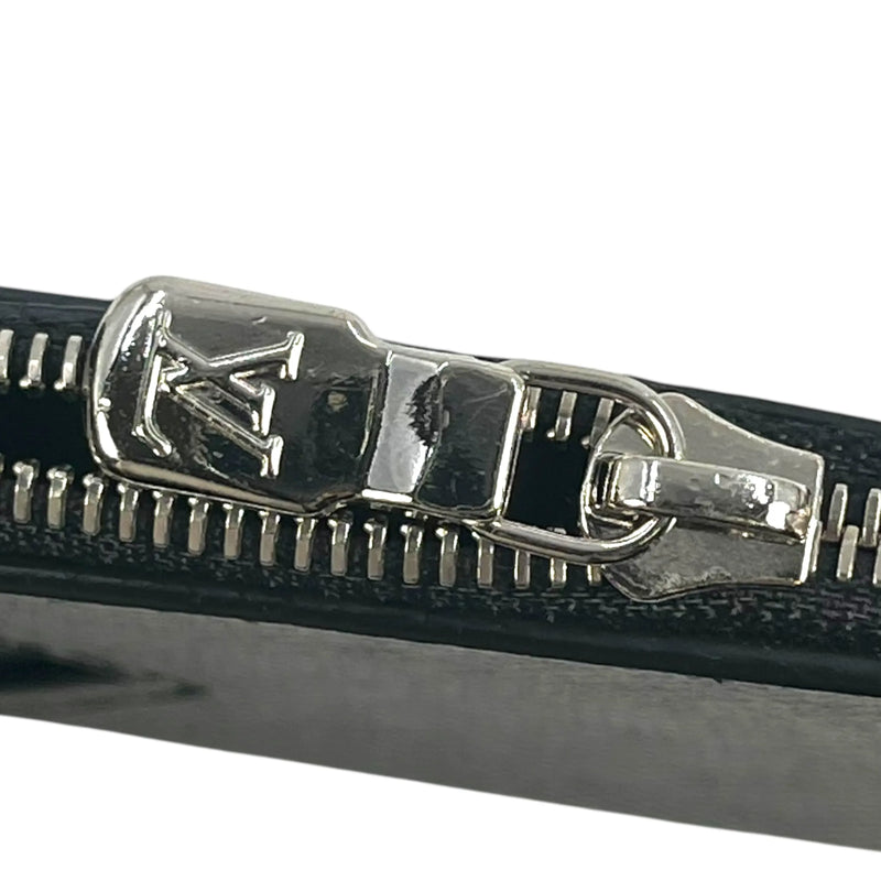 LOUIS VUITTON タイガ レザー カードケース コインケース - ブラック