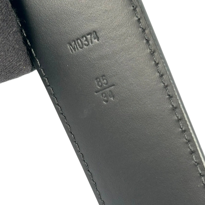 LOUIS VUITTON ダミエ グラフィット ベルト - ブラック