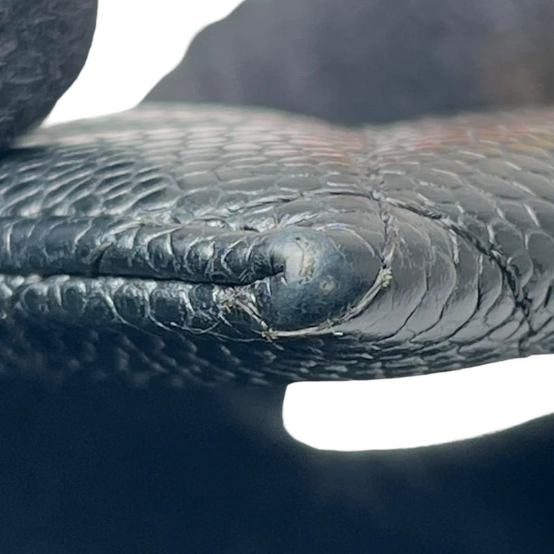 CHANEL Matelasse Caviar Leather Card Case - Black 