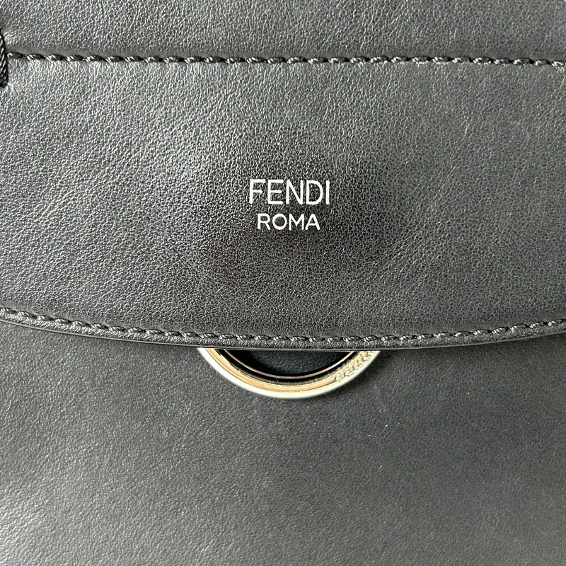 FENDI Back to School Calfskin Backpack - Black 