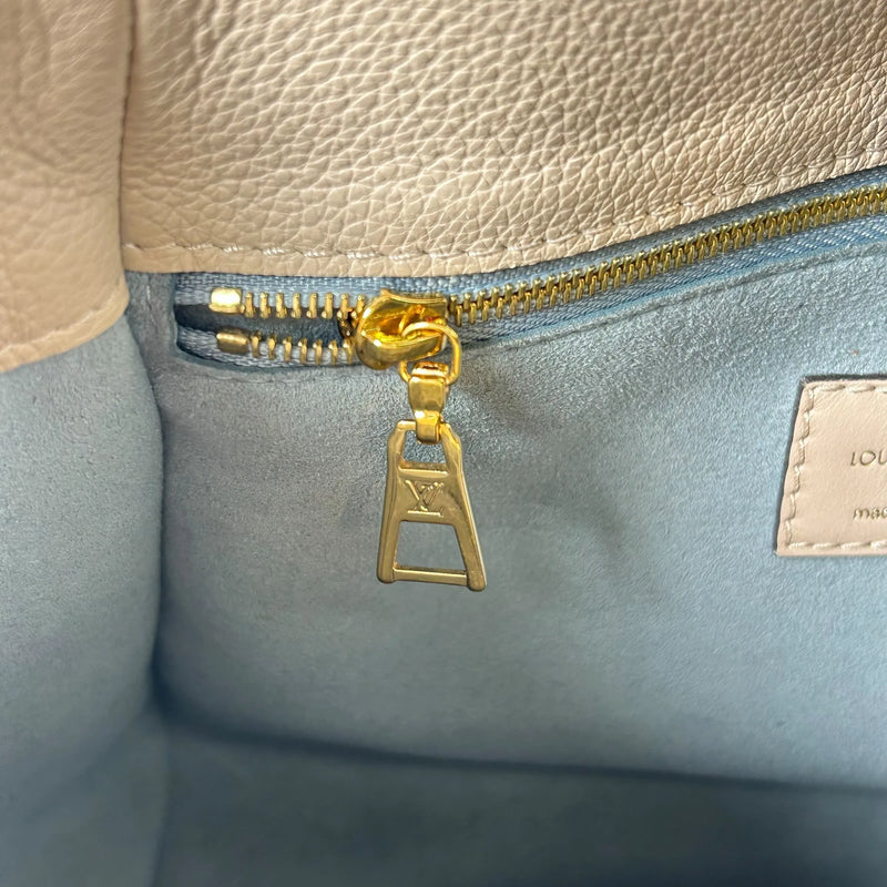 LOUIS VUITTON オンマイサイドPM モノグラムキャンバス ハンドバッグ ショルダーバッグ - ベージュ