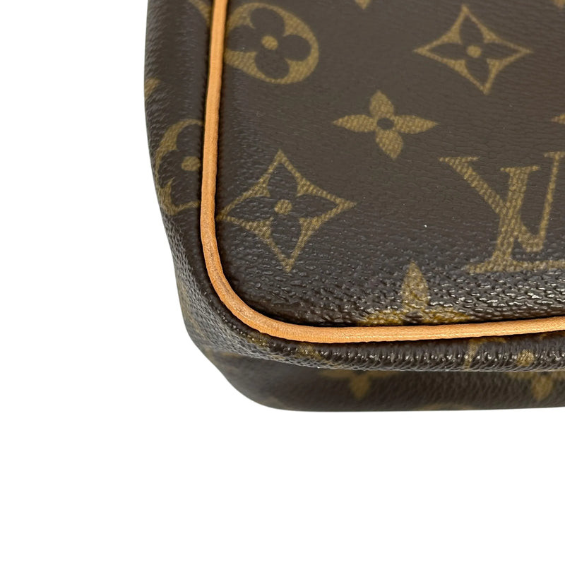 LOUIS VUITTON Viva Cite PM Monogram Canvas Shoulder Bag - Dark Brown 