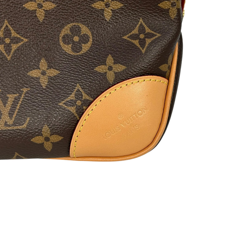 LOUIS VUITTON ナノ ブローニュ モノグラムキャンバス ショルダーバッグ - ブラウン