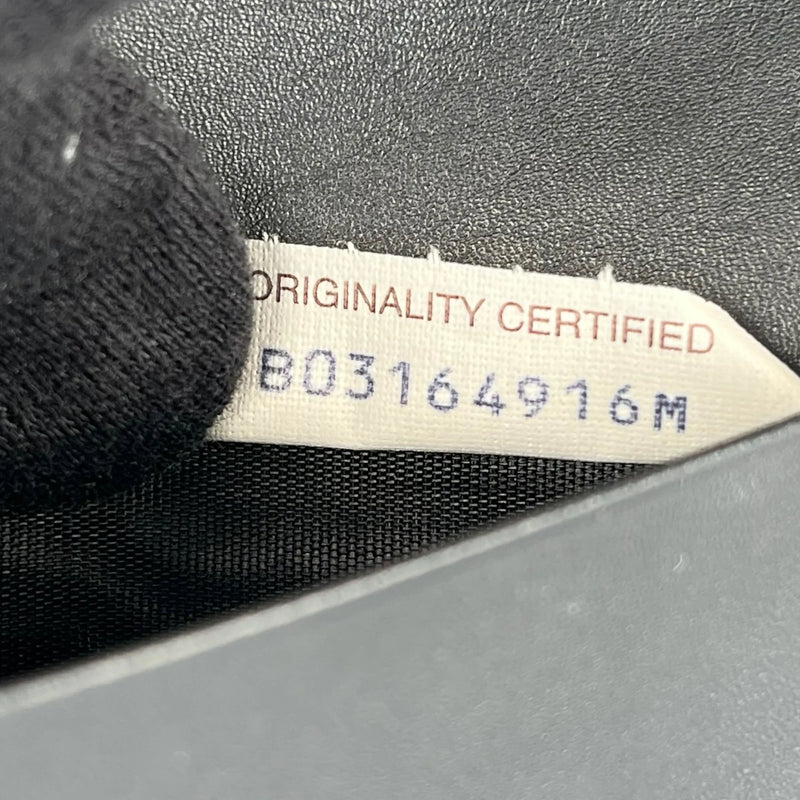 BOTTEGA VENETA Intrecciato Leather Bi-fold Long Wallet - Black 