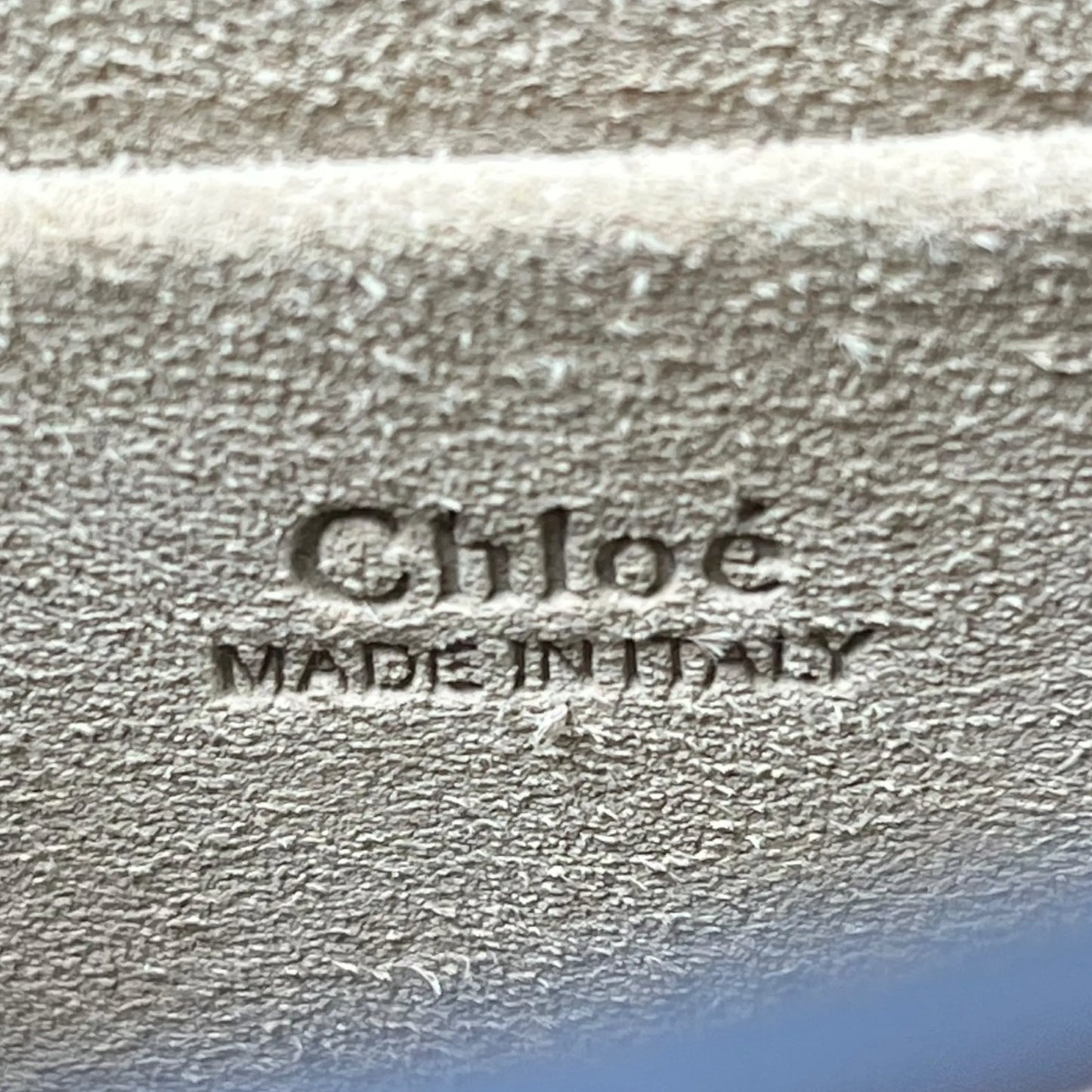 Chloé ナイル レザー ブレスレットバッグ ハンドバッグ ショルダーバッグ - ブラウン